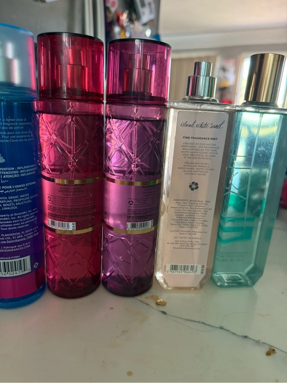 Fragrance Mist Collection Bundle - 5 Bottles
